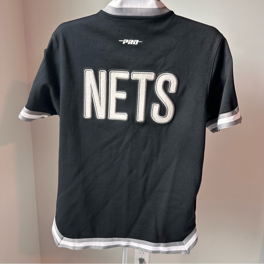 Pro Standard Brooklyn Nets Snap Front Jersey Smal… - image 2